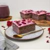 Vegan Raspberry & Rose Cakes view 2