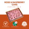 Vegan Raspberry & Rose Cakes view 3