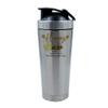 Getagift 500ml Aluminium Shaker Bottle for Supplement Shakes - Easy Clean, Durable Cup Mothers Day, Nanny If i had a Stars Christmas, Birthday, Nannie, Nan. (Silver) view 1