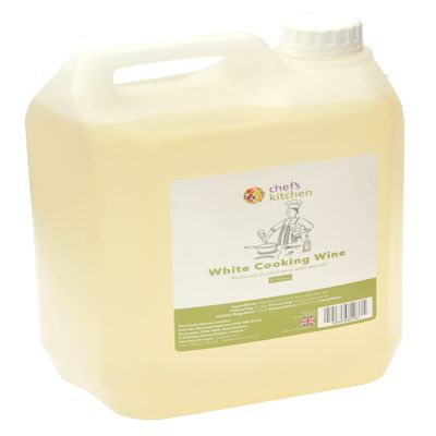 English White Cooking Wine by The Chefs Kitchen - 2.5l Bottle