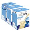 NuVu Life, Liquid-Life Shake. High Calorie, High Protein, Nutrient Rich Powdered Drink Mix for Weight Gain or Meal Replacement (Vanilla, 21 Sachets) view 1