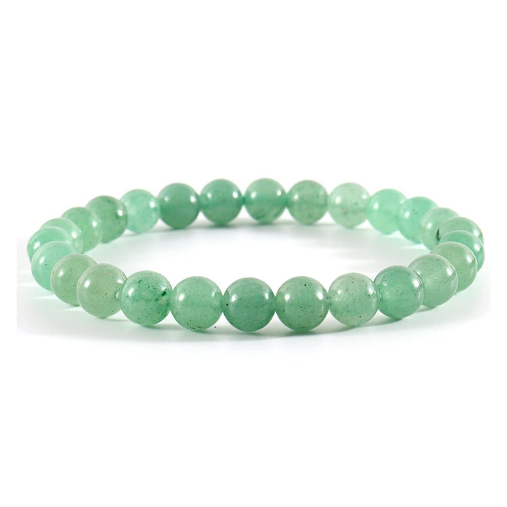 ZZSRJ Classic Stone Bead Bracelet Men's Handmade Stone Bead Chain Bracelet Men's Women's Jewelry Gifts (Main Stone Color : Width 10mm, Metal Color : 32)