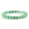 ZZSRJ Classic Stone Bead Bracelet Men's Handmade Stone Bead Chain Bracelet Men's Women's Jewelry Gifts (Main Stone Color : Width 10mm, Metal Color : 32) view 1