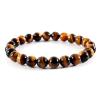 ZZSRJ Classic Stone Bead Bracelet Men's Handmade Stone Bead Chain Bracelet Men's Women's Jewelry Gifts (Main Stone Color : Width 10mm, Metal Color : 2) view 1