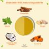 TeaNOURISH Turmeric Ginger Coconut Latte | Indian Superfoods with Coconut Milk Powder | Aids Digestion, Relieves Stress & Supports Immunity | 100% NATURAL - 3.53oz/100g view 2