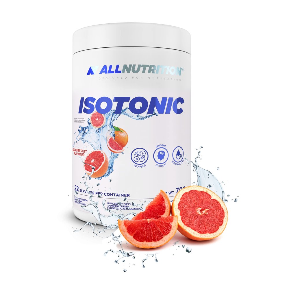 ALLNUTRITION Isotonic Drink Powdered Concentrate for Endurance Boost and Post-Workout Recovery Hydrates and Provides Electrolyte Replenishment with Glucose 700 g Grapefruit