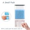 35 OZ Laundry Detergent Dispenser/Wall-Mounted Scent Booster Beads Dispenser for Laundry Room Storage, Suitable for Softener Beads/Sea Salt/Rice Dispenser/Sprinkles/Solid Grain Organize view 3
