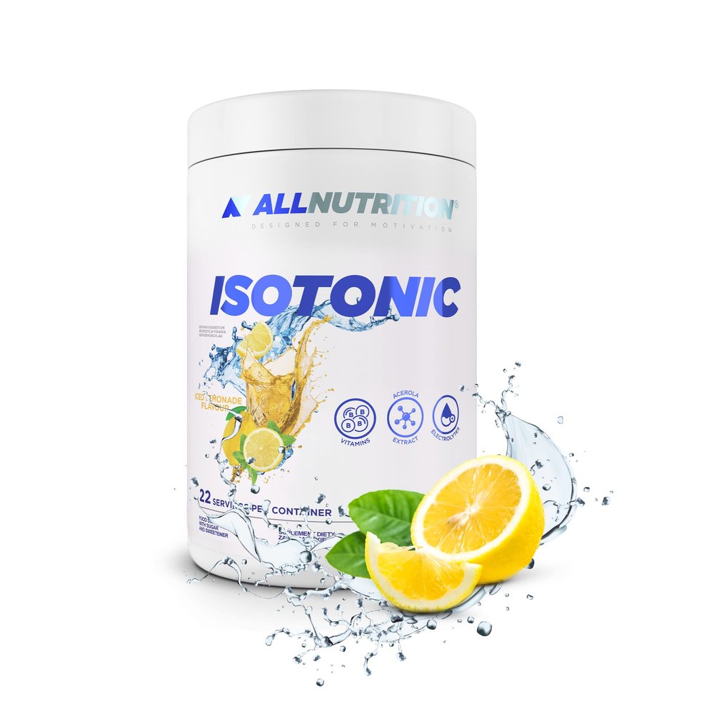 ALLNUTRITION Isotonic Drink Powdered Concentrate for Endurance Boost and Post-Workout Recovery Hydrates and Provides Electrolyte Replenishment with Glucose 700 g Iced Lemonade