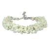 Aport Presents Natural White Agate Bracelet Crystal Stone Chip Bracelet for Reiki and Crystal Stone (Color : White) #Aport-744 view 1