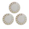 DEWIN Color Comparing Charts, 3pcs Teeth Color Comparing Charts Teeth Bleaching Color Shade Guide Dental Teeth Color Cards view 1