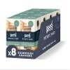 Peter's Yard Sourdough Crackers, Rosemary and Sea Salt, Great with Chutney and Cheese, High Fibre, Natural Ingredients, Low Sugar, Pack of 8 x 90g Boxes view 1