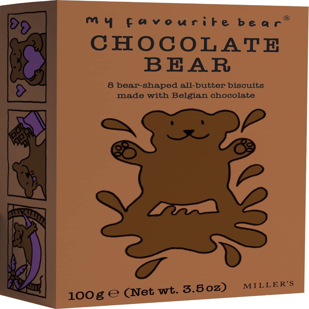 Artisan My Favourite Bear Chocolate Bear Biscuits 100g