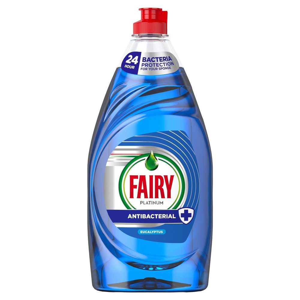 Fairy Antibacterial Washing Up Liquid Eucalyptus 820 ml