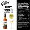 Collins Dirty Martini Mix | Made With Real Olive Brine for the Bold Flavor You Need | Classic Cocktail Recipe Ingredient, 32 fl oz view 4