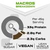 SCI-MX Ultra Plant - Chocolate Hazelnut Flavour Vegan Protein Powder Blend + Vitamin B Compex - Muscle Growth & Maintenance - Low Sugar, Non-GMO - 900g (20 servings) 34g protein per serving view 2