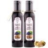 Balsamic vinegar glaze of Modena with white truffle, Grape must Truffle balsamico vinegar, Balsamic marinade, White truffle condiment, Dressing for fresh salads, stewed vegetables, meat 2 x 150 ml view 1