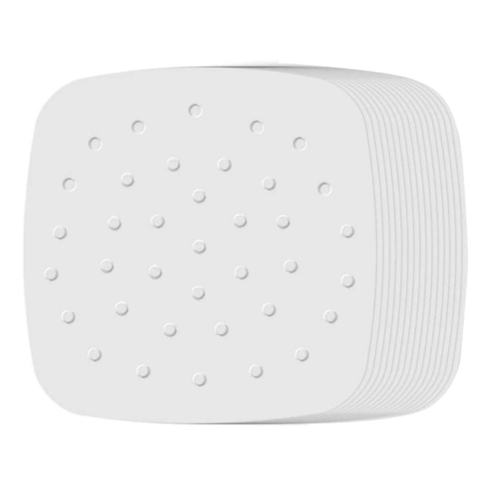 100pcs Air Fryer Baking Paper Silicone Oil Paper Bun Cake Paper Saucer Non-stick Steaming Basket Mat Baking Tool Kitchen Gadgets-China,16.5x16.5cm