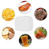 100pcs Air Fryer Baking Paper Silicone Oil Paper Bun Cake Paper Saucer Non-stick Steaming Basket Mat Baking Tool Kitchen Gadgets-China,16.5x16.5cm view 3