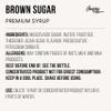 Fruit Syrup for Bubble Tea Mix - 300 ml - Brown Sugar - No Artificial Colors - 100% Vegan & Glutenfree view 2