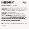 The Inspire Food Company Original Fruit Syrup For Bubble Tea Mix - 300ml | Passion Fruit Syrup For Bubble Tea, Boba Tea & Smoothies | 100% Vegan, Glutenfree With No Artificial Colors view 2
