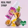 The Inspire Food Company Original Fruit Syrup For Bubble Tea Mix - 300ml | Passion Fruit Syrup For Bubble Tea, Boba Tea & Smoothies | 100% Vegan, Glutenfree With No Artificial Colors view 3