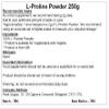 L-Proline Powder | Pure | Amino Acid | Vegan (250g) view 2