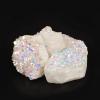 1/2LB Large Aqua Aura Drusy Crystal Natural Crystal Healing Raw Stones Rock Collection view 2