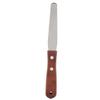 Yinhing Straight Metal Spatulas Applicator Sticks, Waxing Spatula Metal Wax Mixing Applicator Wood Handle Hair Removal Tool for Body Hair Eyebrow Removal - Spa and Home Usage view 1