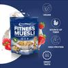 IronMaxx Fitness Muesli - Berry Mix 2kg Bag | Vegan High-Protein Crunch Muesli | Reduced Sugar & High-Fibre Cereal view 2