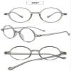 VEVESMUNDO Blue Light Blocking Reading Glasses Round Retro Vintage Readers Glasses for Women Men (1 Pcs Grey Reading Glasses, +2.0) view 3