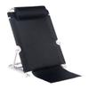 YYDX Folding Rest Breathable Bed Backrest, Portable Lifting Bed Backrest Support for Disability, with Adjustable Headrest,Black view 1