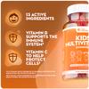 Kids Multivitamin Gummies with Zinc, Vitamin C & Vitamin D - Vitamins for Kids Aged 3+ - Zinc for Immune System - Kids Vitamins (60 Gummies) view 2