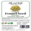 Clean Organic Fennel Seed Powder - 100% Pure and Natural (100) view 2