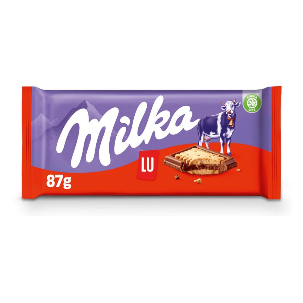 MILKA SANDWINCH LU 87g x Pack of 18 (SANDWINCH LU)