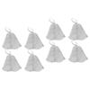 8pcs Felt Sauna Hat for Men and Women Comfortable Bath Caps for Hot Dry Steam Room Essential Sauna Accessories for Hair Protection and Care view 1