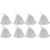 8pcs Felt Sauna Hat for Men and Women Comfortable Bath Caps for Hot Dry Steam Room Essential Sauna Accessories for Hair Protection and Care view 2