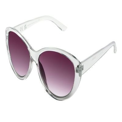 I-Sential Reading Sunglasses Womens Designer Translucent Clear Frame UV400 Sun Readers Tinted Glasses & Case 1.25