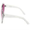 I-Sential Reading Sunglasses Womens Designer Translucent Clear Frame UV400 Sun Readers Tinted Glasses & Case 1.25 view 4