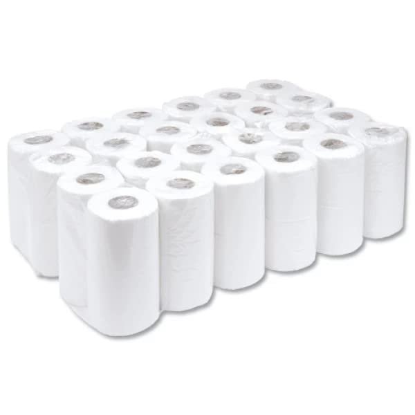 200 Sheet Toilet Roll White (Pack of 48) WX43541 + Free finchley Refill Pen (4)