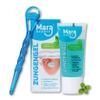 Tongue Cleaner + Medical Tongue Gel Set - Fights Bacterial Tongue Plants | Cleans & Nourishes Tongue with Calendula, Chamomile, Sage, Antibacterial view 1