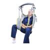 Toileting Sling Patient, Full Body Patient Lifting Harness, Patient Hoist, Lifting Sling with Loop Accessories, for Positioning and Lifting the Bed, Nursing, Easy to UseDoes not include crane view 1