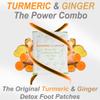 Turmeric & Ginger Detox Foot Patches, 100 Pack: Detox Foot Pads, Deep Cleansing to Remove Toxins & Sleep Better, Foot Detox Patches view 3