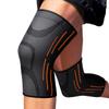 2 Pack Knee Support - Knee Compression Sleeves for Women & Men, Knee Brace for Running, Working Out, Basketball, Gym, Weightlifting, Workout, for Arthritis Joint Pain Relief Size L view 1