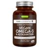 Igennus Vegan DHA & EPA Omega 3 90 Servings,1344mg Algae Oil & Astaxanthin Antioxidant, Pure & Sustainable, 400mg DHA & 200mg EPA, Easy-to-Swallow, 180 Small Softgels view 1