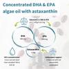Igennus Vegan DHA & EPA Omega 3 90 Servings,1344mg Algae Oil & Astaxanthin Antioxidant, Pure & Sustainable, 400mg DHA & 200mg EPA, Easy-to-Swallow, 180 Small Softgels view 2