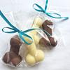 Choccolandia Chocolate Willies Hen Night Hen Party Favours Rude Edible Chocolate gifts Pack of 2 Milk and White view 1