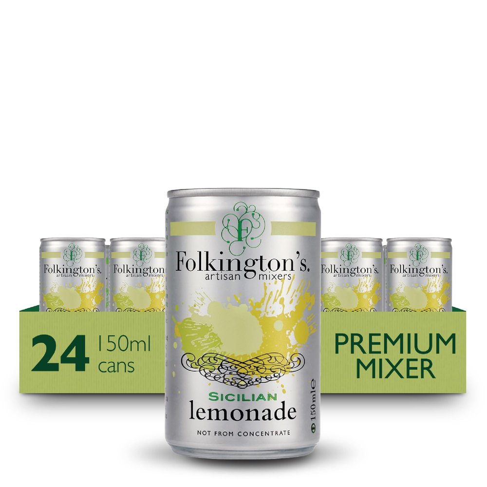 Folkington's Sicilian Lemonade 3 x 8 x 150 ml Fridgepack