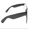 Fads & Fashions Classic Retro Oversized Style Mens Womans Geek Nerd Reading Glasses +0.5 up to +4.0 TN49 (Shiny Black, 4.00, multiplier_x) view 3