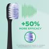 GUM Sonic Daily Battery Operated Electric Sonic Toothbrush | Particularly Suitable for on The go| for Gentle and Thorough Cleaning| 1x Toothbrush, 2X Spare Brush Heads, 1x Battery (Black) view 2