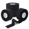 4 Rolls Zinc Oxide Tape, 10m x 2.5cm Cohesive Bandage Flexible Breathable Wrist Finger Tape Easy Tear Athletic Sports Tape for First Aid Sports AnkleBlack view 1